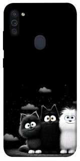 Чехол на Samsung Galaxy M11 Three Cats фото 1 из 1