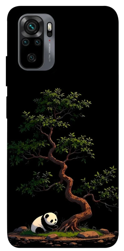 Чохол на Xiaomi Poco M5s Panda and tree фото 1 з 1