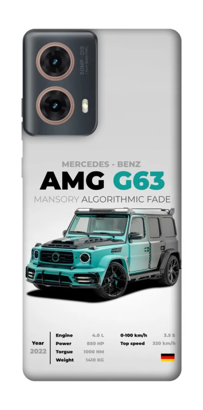 Чохол на Motorola Moto G85 Mint amg G63 фото 1 з 1