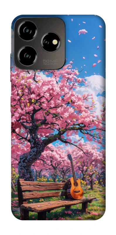 Чехол на ZTE Blade V50 Design 4G Sakura фото 1 из 1