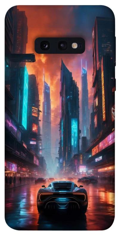 Чехол на Samsung Galaxy S10e Cyber city фото 1 из 1