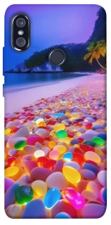 Чохол на Xiaomi Redmi Note 5 Pro / Note 5 (AI Dual Camera) Каміння світиться на березі фото 1 з 1