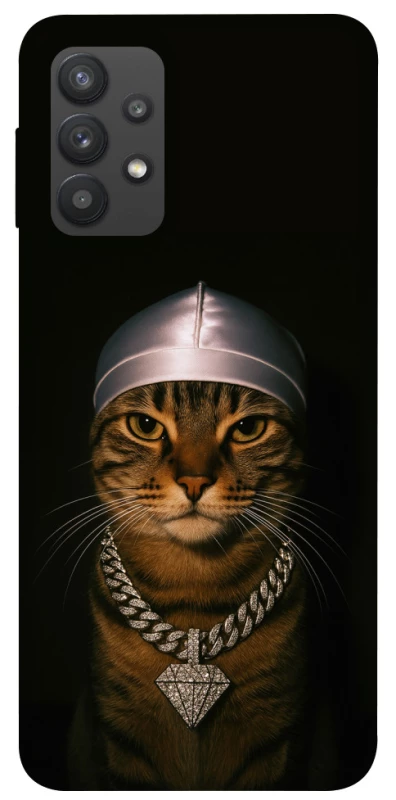 Чехол на Samsung Galaxy A32 (A325F) 4G Cat in Bling фото 1 из 1