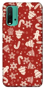 Чехол на Xiaomi Redmi Note 9 4G / Redmi 9 Power Новогодний v3 фото 1 из 1