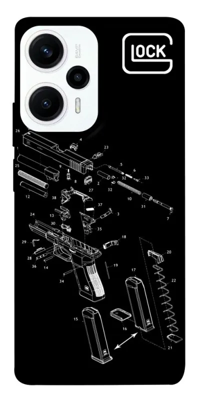 Чохол на Xiaomi Poco F5 / Note 12 Turbo LOCK фото 1 з 1