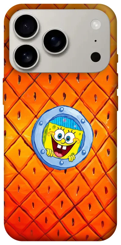 Чехол на Apple iPhone 17 Pro (6.3") Дом Спанч Боба фото 1 из 1