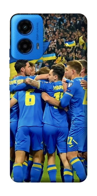 Чехол на Motorola Moto G45 Сборная Украины v3 фото 1 из 1