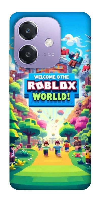 Чохол на Oppo A3X Roblox World фото 1 з 1