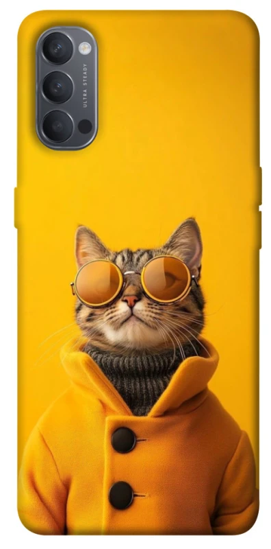 Чохол на Oppo Reno 4 Yellow Glasses фото 1 з 1