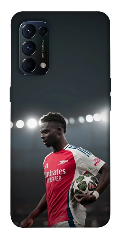 Чохол на Oppo Reno 5 4G FC Arsenal v5 фото 1 з 1