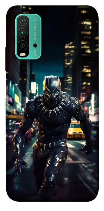 Чехол на Xiaomi Redmi Note 9 4G / Redmi 9 Power Black Panther фото 1 из 1