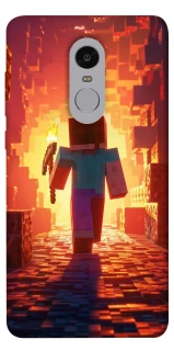 Чехол на Xiaomi Redmi Note 4X / Note 4 (Snapdragon) Minecraft adventure фото 1 из 1