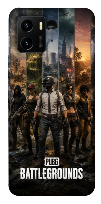 Чехол на Vivo Y15s PUBG фото 1 из 1
