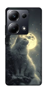 Чехол на Xiaomi Poco M6 Pro 4G Кот под луной фото 1 из 1