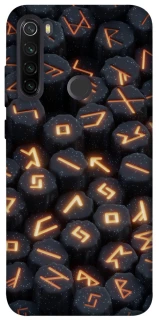 Чехол на Xiaomi Redmi Note 8T Огненые руны фото 1 из 1