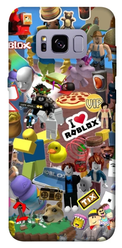 Чохол на Samsung G955 Galaxy S8 Plus Roblox collage ver.5 фото 1 з 1