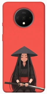 Чехол на OnePlus 7T Red samurai фото 1 из 1
