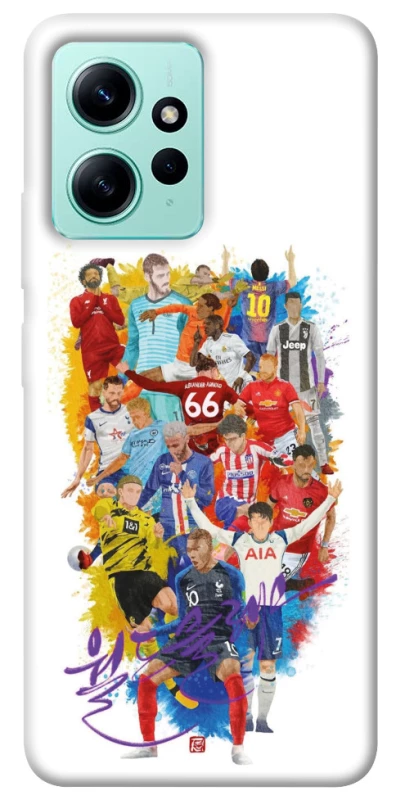 Чехол на Xiaomi Redmi Note 12 4G Football Abstract v2 фото 1 из 1