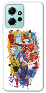 Чехол на Xiaomi Redmi Note 12 4G Football Abstract v2 фото 1 из 1
