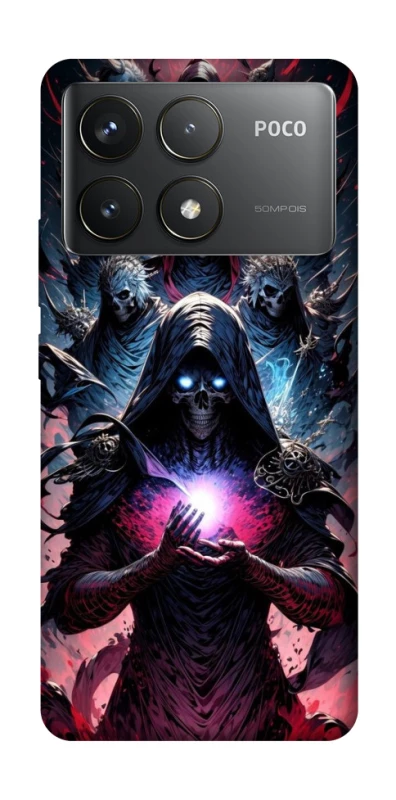 Чехол на Xiaomi Poco F6 Pro Magic Death фото 1 Чехол на Xiaomi Poco F6 Pro Magic Death фото 1 из 1