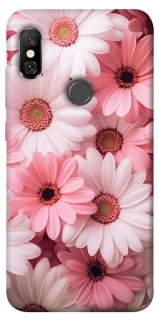 Чехол на Xiaomi Redmi Note 6 Pro Розовые цветы v2 фото 1 из 1