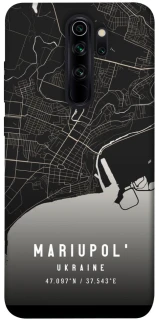 Чохол на Xiaomi Redmi Note 8 Pro Mariupol map фото 1 з 1