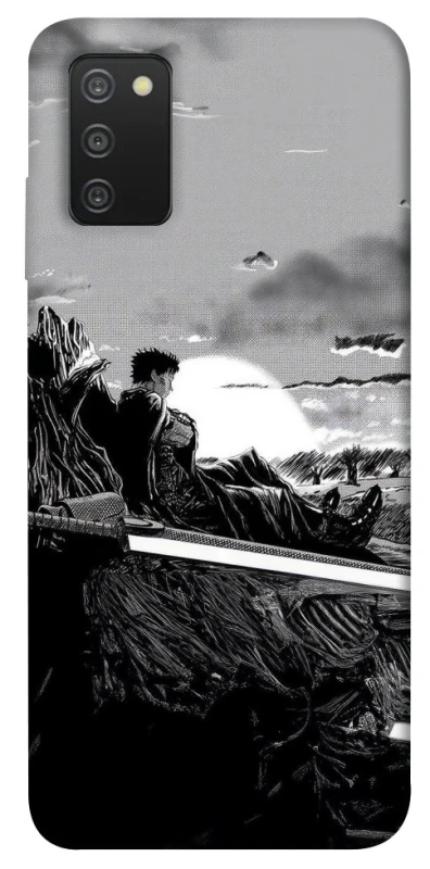 Чохол на Samsung Galaxy A03s Berserk sunset фото 1 з 1