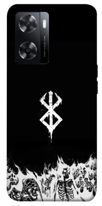 Чохол на Oppo A57s Berserk skeletons фото 1 з 1