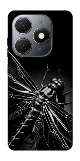 Чехол на TECNO Spark 20 Black dragonfly фото 1 из 1