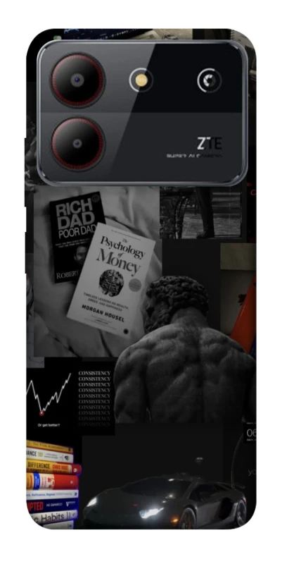 Чехол на ZTE Blade A54 4G Rich and young фото 1 из 1