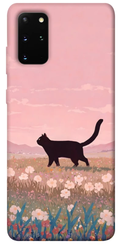 Чохол на Samsung Galaxy S20+ cat on a field фото 1 з 1