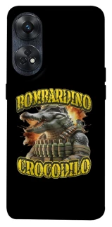 Чохол на Oppo Reno 8T 4G Bombardino Crocodilo фото 1 з 1