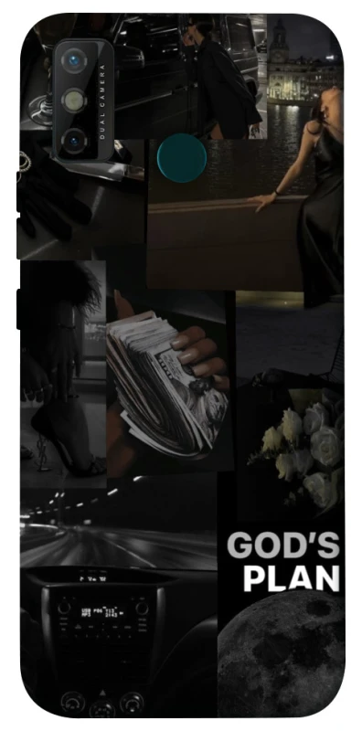 Чохол на TECNO Spark 6 Go God's plan фото 1 з 1