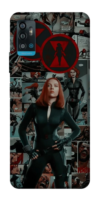 Чохол на ZTE Blade A71 Black Widow фото 1 з 1