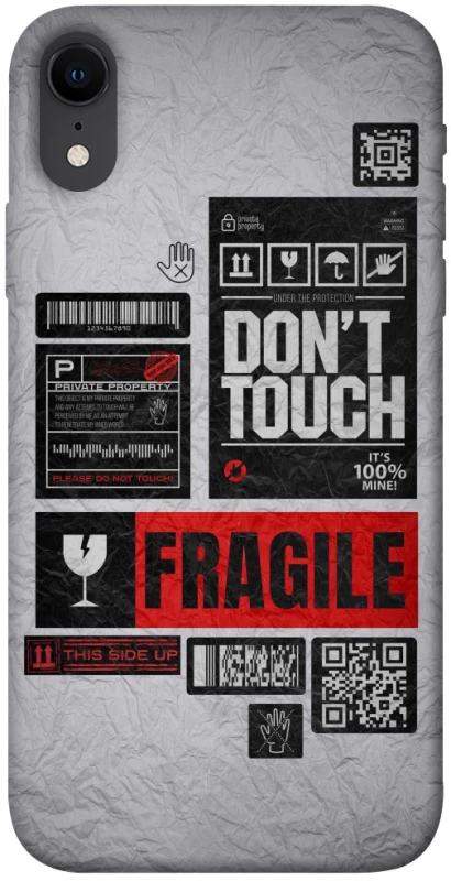 Чохол на Apple iPhone XR (6.1") Don't touch фото 1 з 1