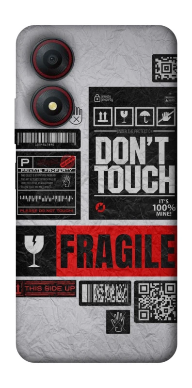 Чохол на ZTE Blade A34 4G Don't touch фото 1 з 1