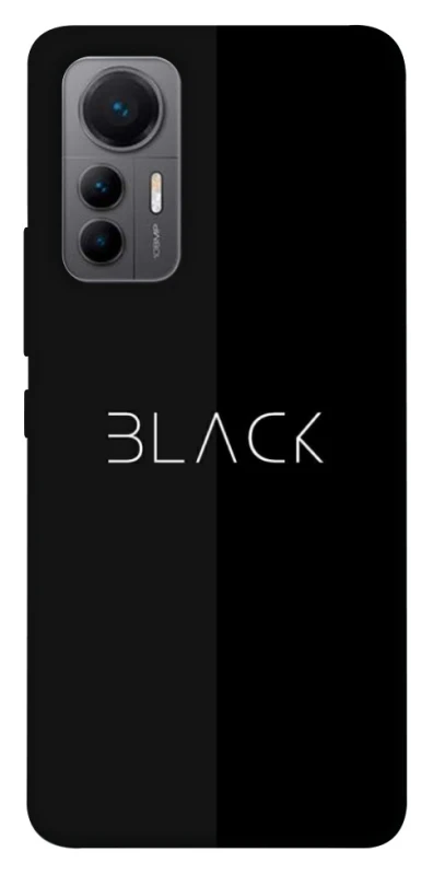 Чехол на Xiaomi 12 Lite Black фото 1 из 1