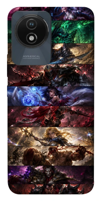 Чохол на Vivo Y02 League of Legends фото 1 з 1