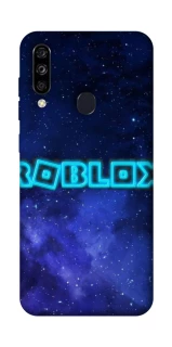 Чехол на ZTE Blade A7 (2020) Roblox Space Logo Blue фото 1 из 1