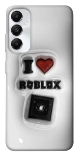 Чохол на Samsung Galaxy A05s I love Roblox фото 1 з 1