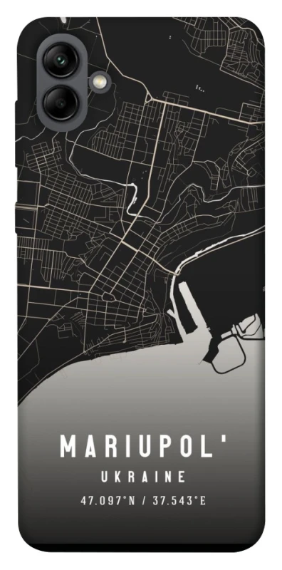 Чехол на Samsung Galaxy A04 Mariupol map фото 1 из 1