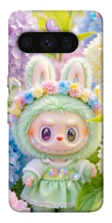 Чехол на Google Pixel 8 Pro Labubu & Flowers ver.2 фото 1 из 1