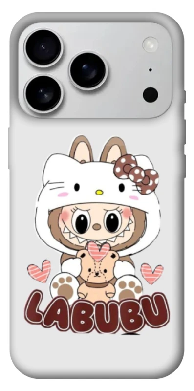 Чохол на Apple iPhone 17 Pro Max (6.9") Hello Kitty Labubu фото 1 з 1