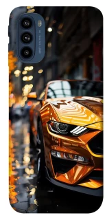 Чохол на Motorola Moto G41 Golden sports car фото 1 з 1