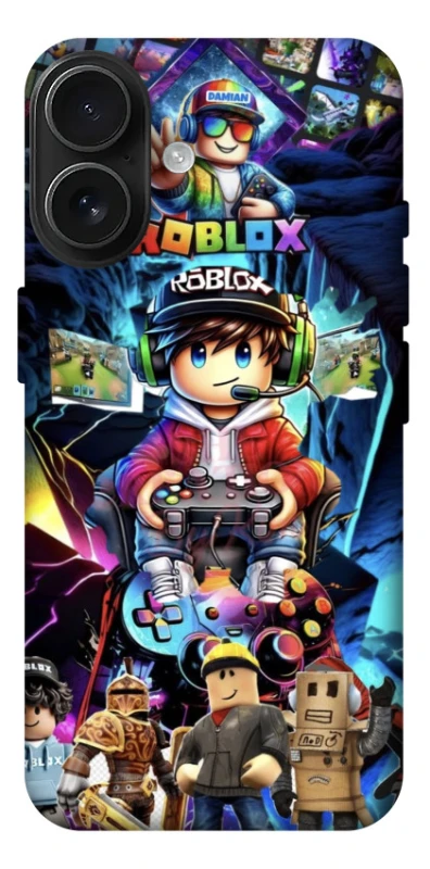 Чохол на Apple iPhone 17 (6.3") Roblox collage ver.4 фото 1 з 1