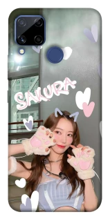 Чохол на Realme C15 Sakura - LE SSERAFIM фото 1 з 1