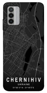 Чехол на Nokia G42 Chernihiv map фото 1 из 1