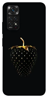 Чехол на Xiaomi Redmi Note 11 (Global) / Note 11S Черная клубника фото 1 из 1