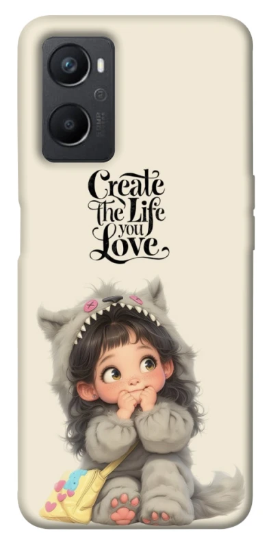 Чохол на Oppo A96 Create the life you love фото 1 з 1
