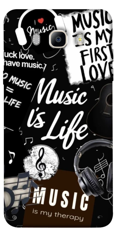 Чохол на Samsung J710F Galaxy J7 (2016) Music is Life фото 1 з 1